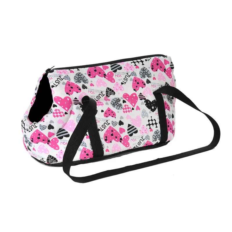chien sac de transport voyageconfort coeur