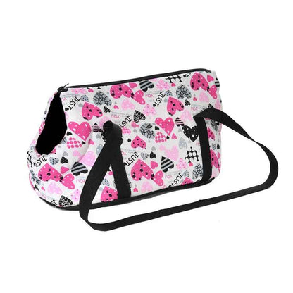 chien sac de transport voyageconfort coeur