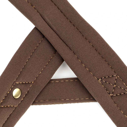 harnais chien anti traction ergonomique bleu revette