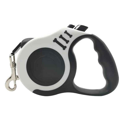 laisse pour chien enrouleur premium gris