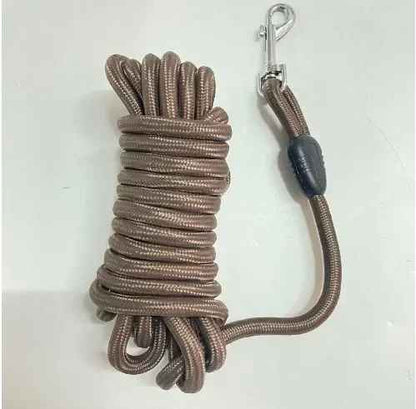 longe pour chien liberte gris