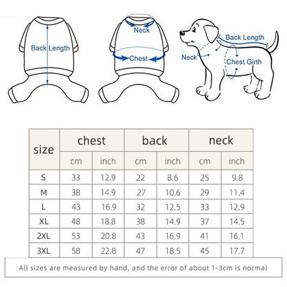 manteau chien imperconfort taille