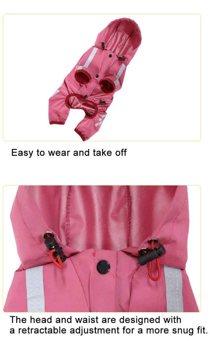 manteau pour chien detail