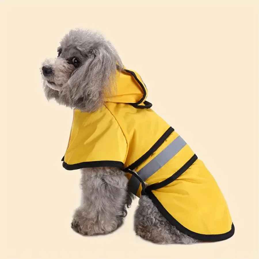 manteau pour chien impermeable crozy aune