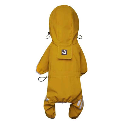 manteau pour chien jaune