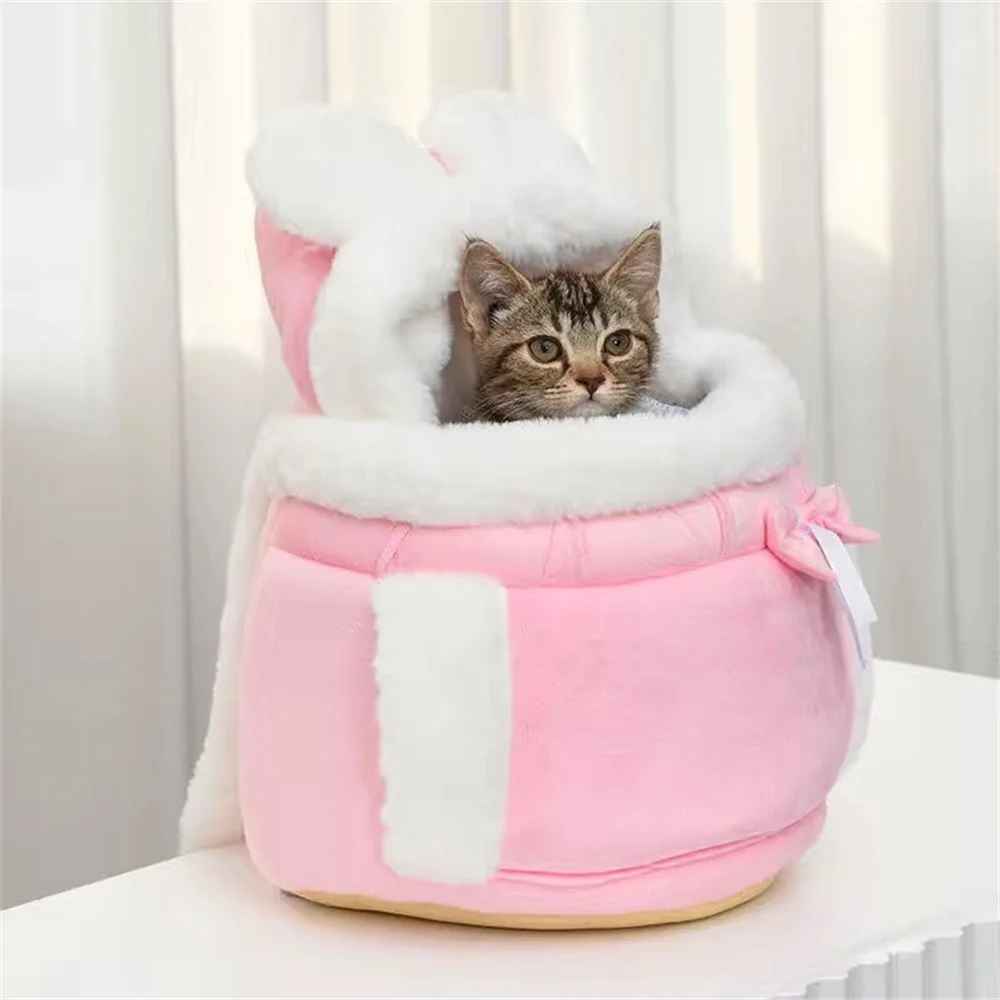 sac de transport chien voyaconfort rose