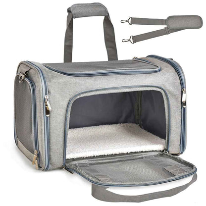 sac de transport de chien elegant photo
