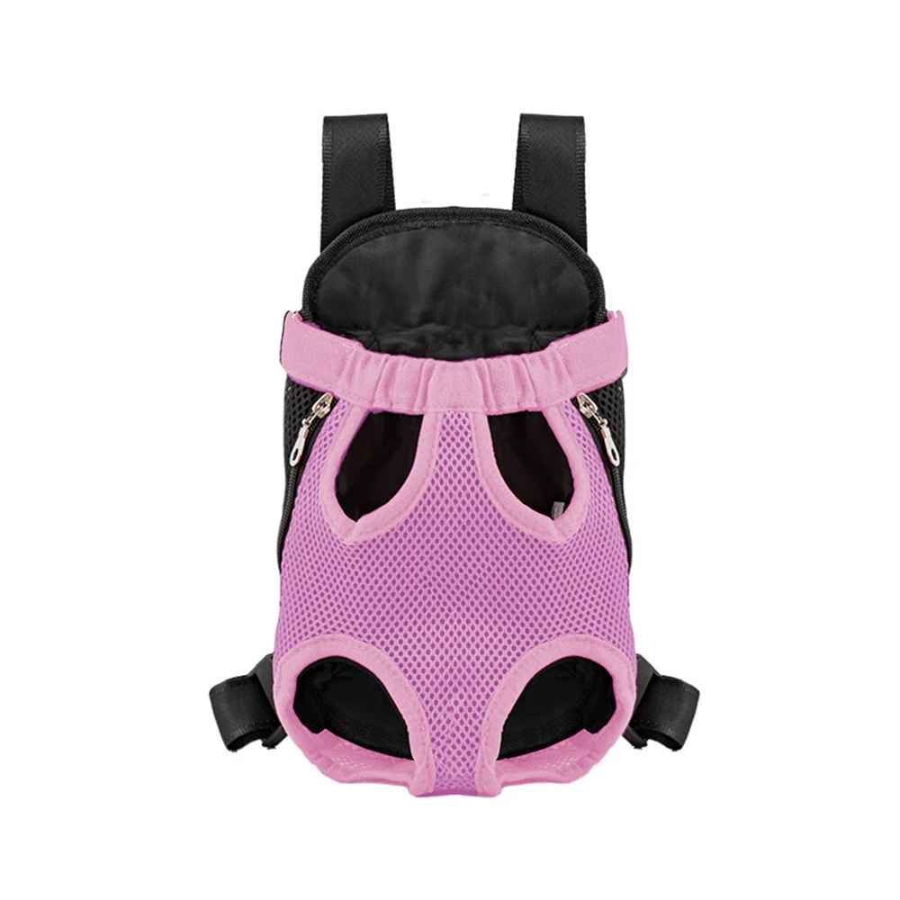 sac de transport pour chien comfortpremium noir rose