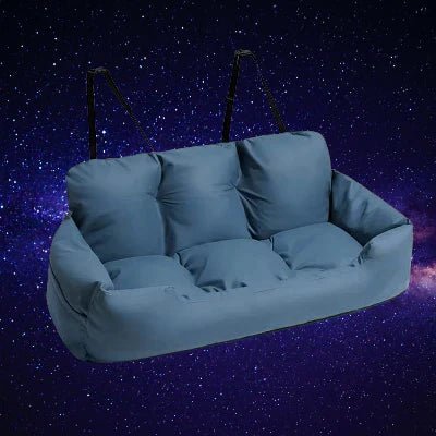SIEGE AUTO POUR CHIEN - CarrierTravelDog™ - Bleu - Elégance Toutou