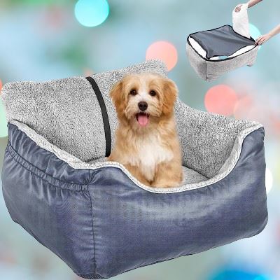 SIEGE AUTO POUR CHIEN - PetCarSeat™ - Bleu - Elégance Toutou