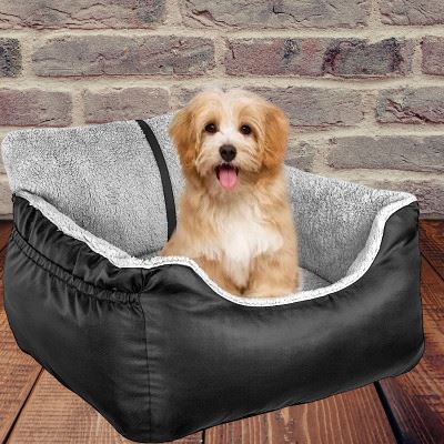 SIEGE AUTO POUR CHIEN - PetCarSeat™ - Noir - Elégance Toutou